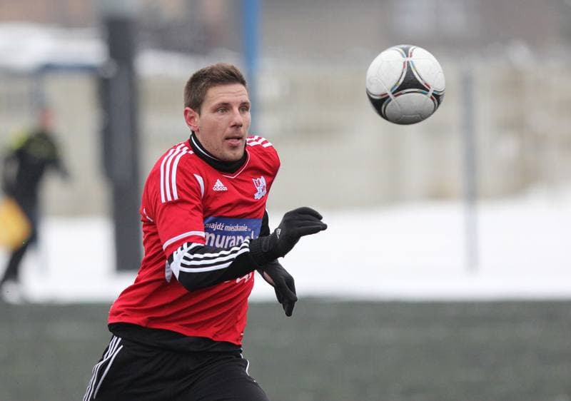 Football. Tychy Sparing. GKS Tychy - Podbeskidzie Bielsko-Biala. 19.01.2013