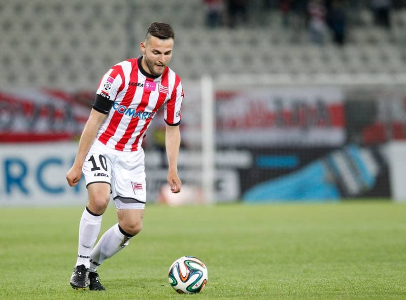 Football. T-Mobile Ekstraklasa. Cracovia Krakow - Korona Kielce. 22.05.2015