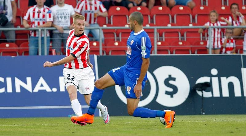 Football. PKO BP Ekstraklasa. Cracovia Krakow - Piast Gliwice. 07.08.2015