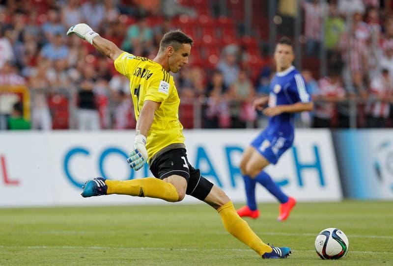 Football. PKO BP Ekstraklasa. Cracovia Krakow - Piast Gliwice. 07.08.2015