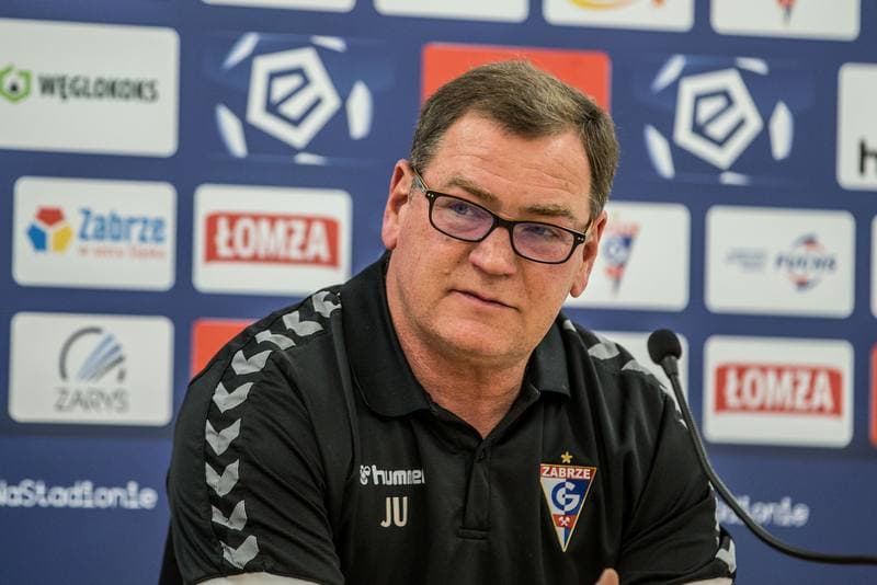 Football. Gornik Zabrze. Press Conference. 03.02.2022