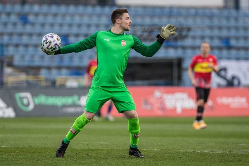 Football. III Liga. Ruch Chorzow - Sleza Wroclaw. 10.04.2021