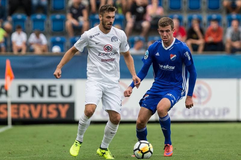 Football. HET Liga. 1 FC Slovacko - Banik Ostrava. 12.08.2017