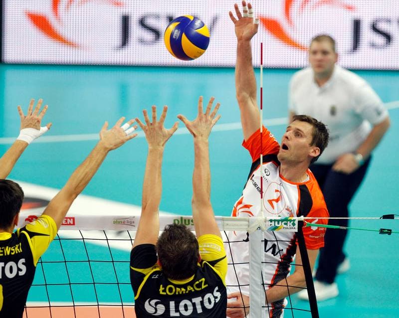 Volleyball. PlusLiga. Jastrzebski Wegiel - Lotos Trefl Gdansk. 13.12.2013