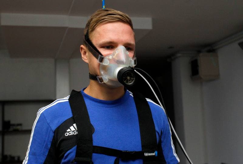 Football. Piast Gliwice. Training. 07.01.2014