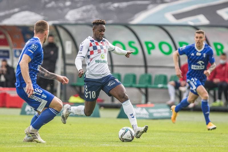 Football. PKO BP Ekstraklasa. Gornik Zabrze - Wisla Plock. 24.04.2021