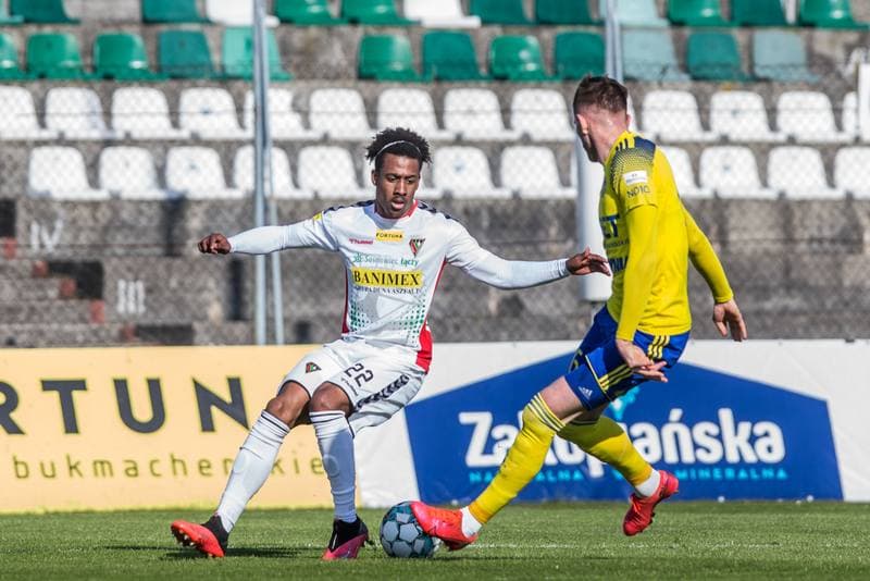 Football. Fortuna I Liga. Zaglebie Sosnowiec - Arka Gdynia. 28.04.2021