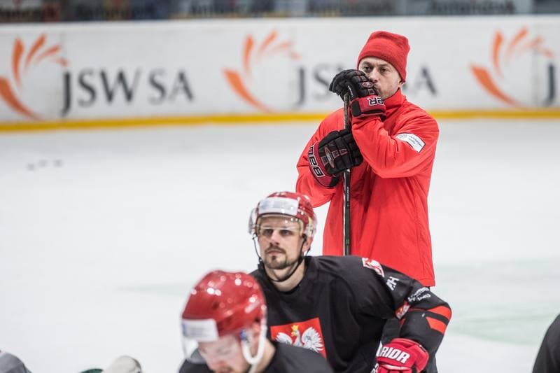 Ice Hockey. Poland national team. Training. 02.05.2021