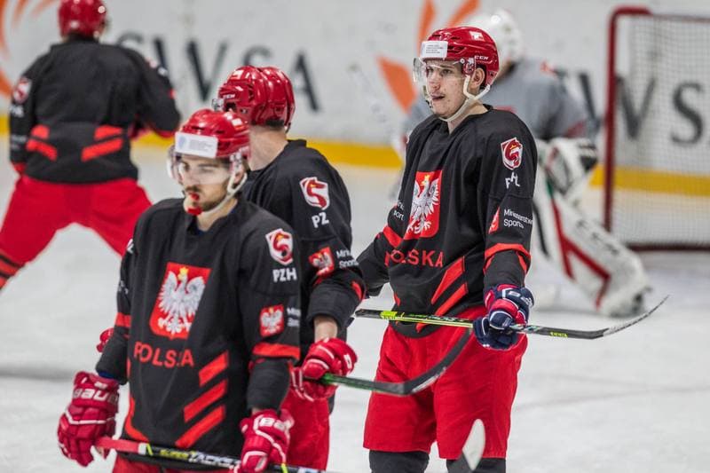 Ice Hockey. Poland national team. Training. 06.05.2021