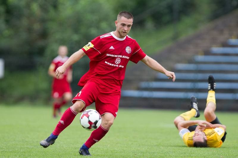 Football. Fortuna Narodni Liga. Fotbal Trinec - Olympia Praha. 19.08.2017