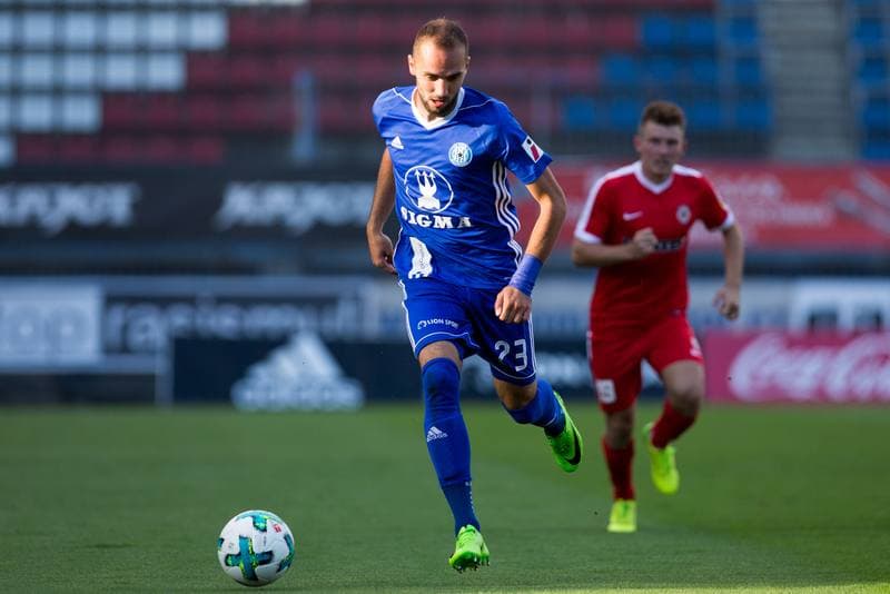 Football. HET Liga. Sigma Olomouc - Zbrojovka Brno. 20.08.2017