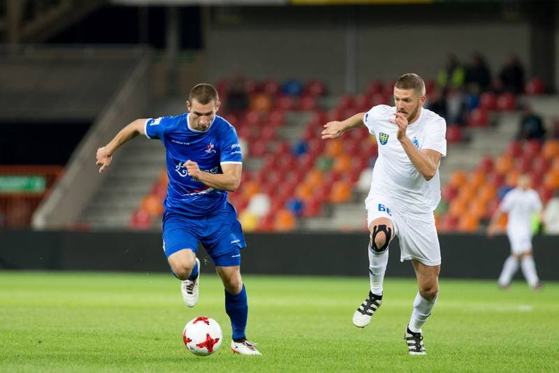 Football. Nice I Liga. Podbeskidzie Bielsko-Biala - Ruch Chorzow. 22.08.2017