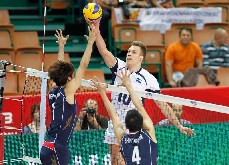 Volleyball. FIVB Men's World Championship. Finland - Korea. 03.09.2014