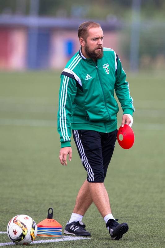 Football. MFK Karvina. Training. 22.08.2017
