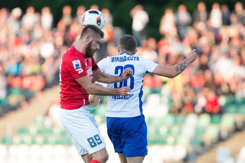Football. Nice I Liga. Zaglebie Sosnowiec - Puszcza Niepolomice. 23.08.2017
