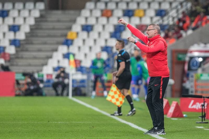 Football. UEFA Elite League. Poland - England. 25.03.2022