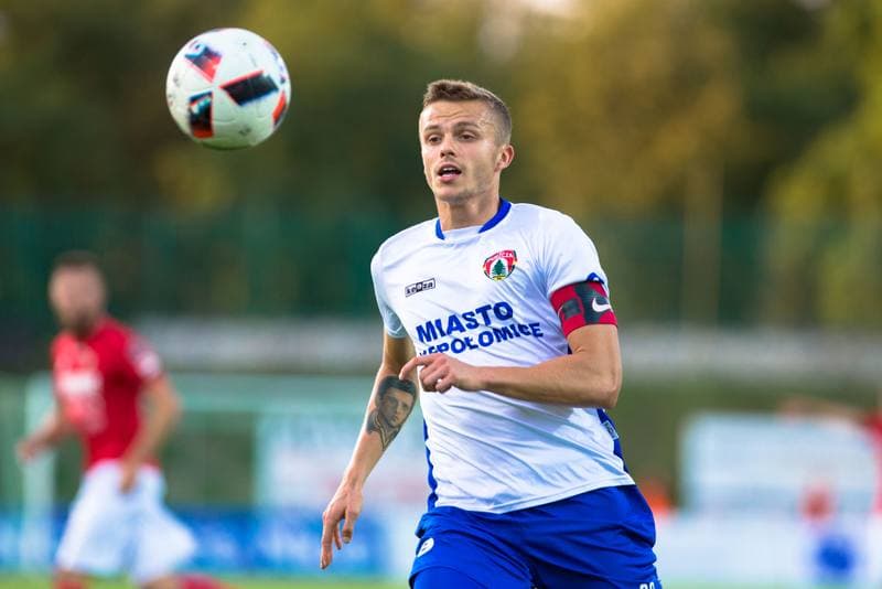 Football. Nice I Liga. Zaglebie Sosnowiec - Puszcza Niepolomice. 23.08.2017