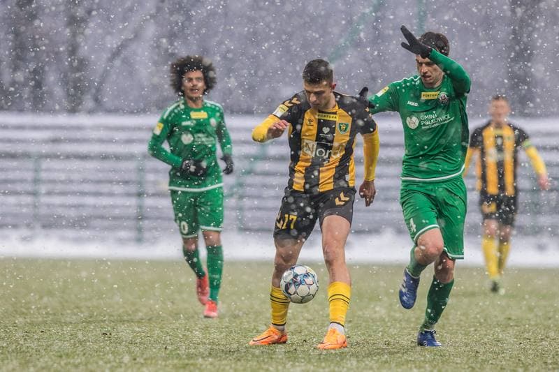 Football. Fortuna I Liga. GKS Katowice - Gornik Polkowice. 02.04.2022