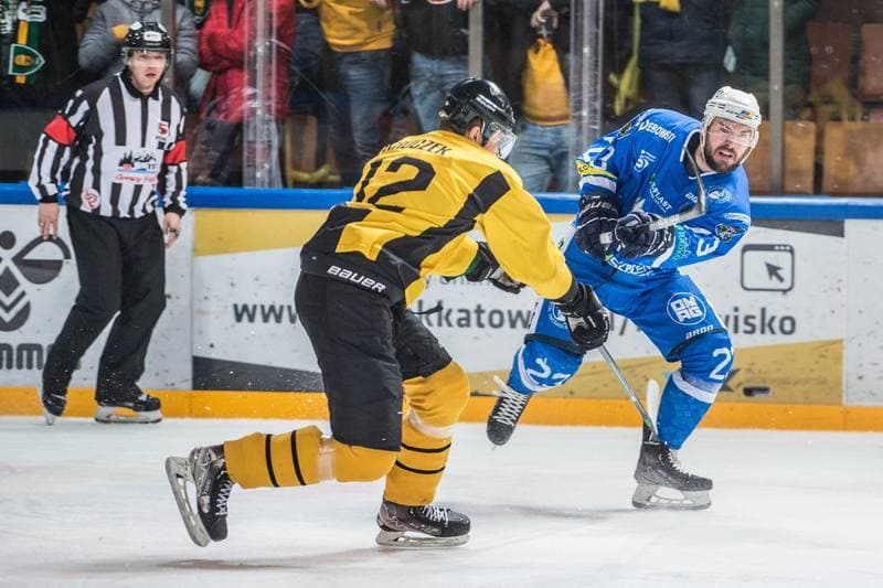 Ice Hockey. Polska Hokej Liga. GKS Katowice - Re-Plast Unia Oswiecim. 03.04.2022