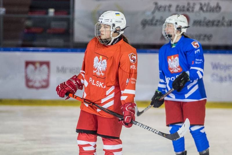 Ice Hockey. Poland national team. Training. 04.04.2022