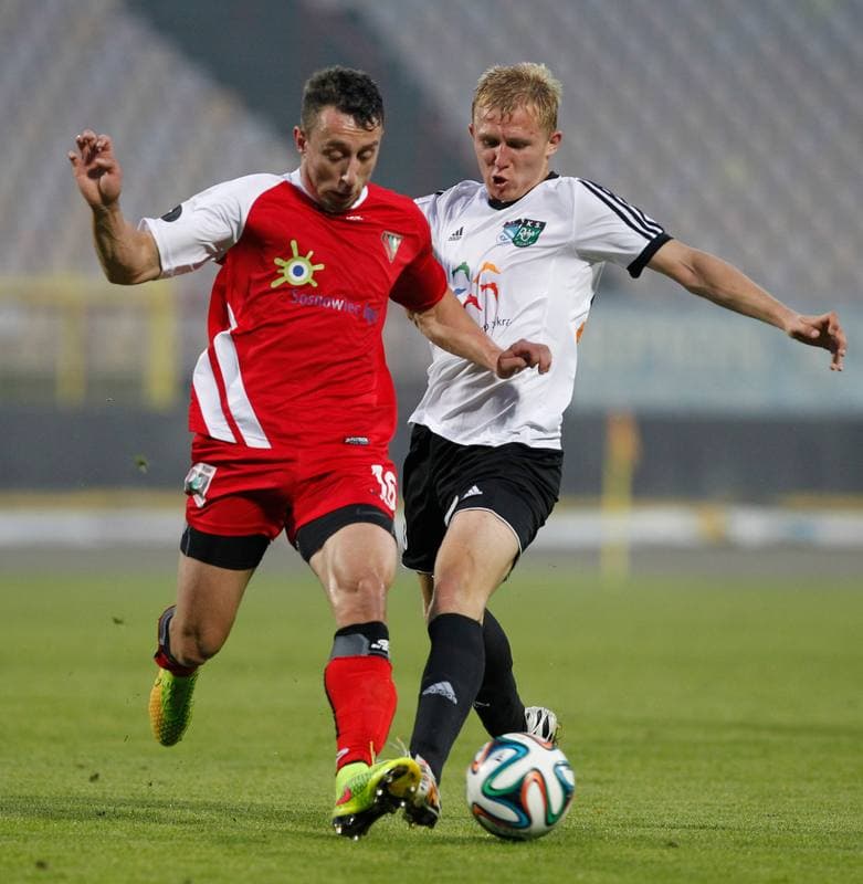 Football. II Liga. Energetyk ROW Rybnik - Zaglebie Sosnowiec. 30.09.2014