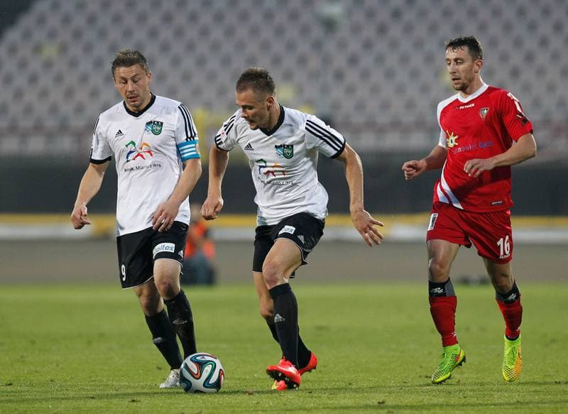 Football. II Liga. Energetyk ROW Rybnik - Zaglebie Sosnowiec. 30.09.2014