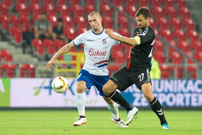 Football. Nice I Liga. GKS Tychy - Podbeskidzie Bielsko-Biala. 25.08.2017