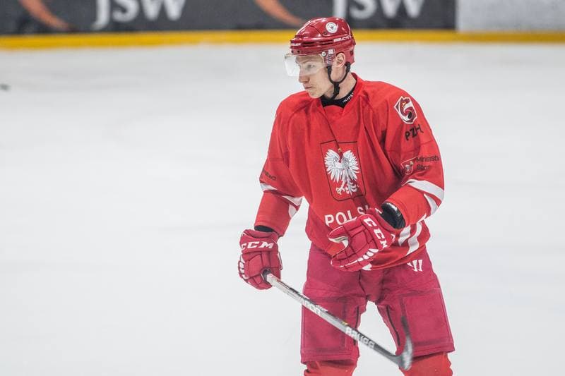Ice Hockey. Poland national team. Training. 06.04.2022