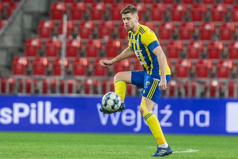 Football. Fortuna I Liga. GKS Tychy - Arka Gdynia. 07.04.2022
