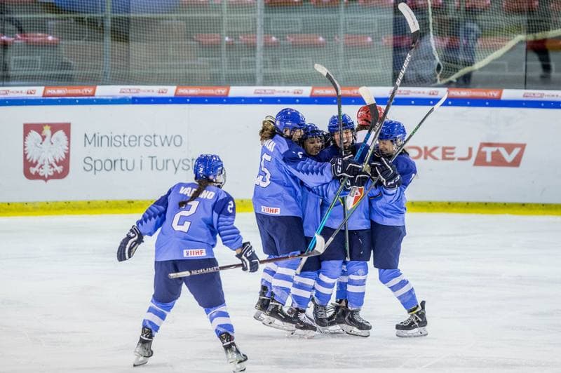 Ice Hockey. Women's World Championship Division 1 Group B. Italy - China. 09.04.2022