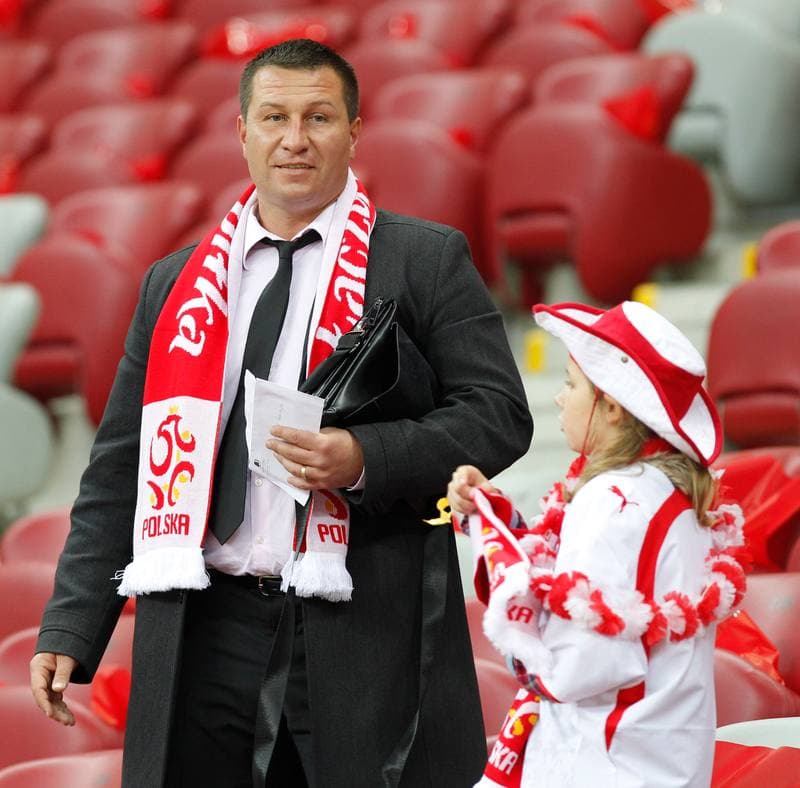 Football. UEFA European Qualifiers. Poland - Scotland. 14.10.2014
