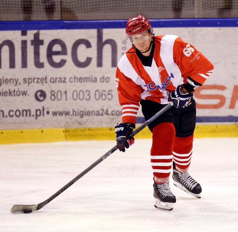 Ice Hockey. Polska Hokej Liga. HC GKS Katowice - Cracovia Krakow. 19.10.2014