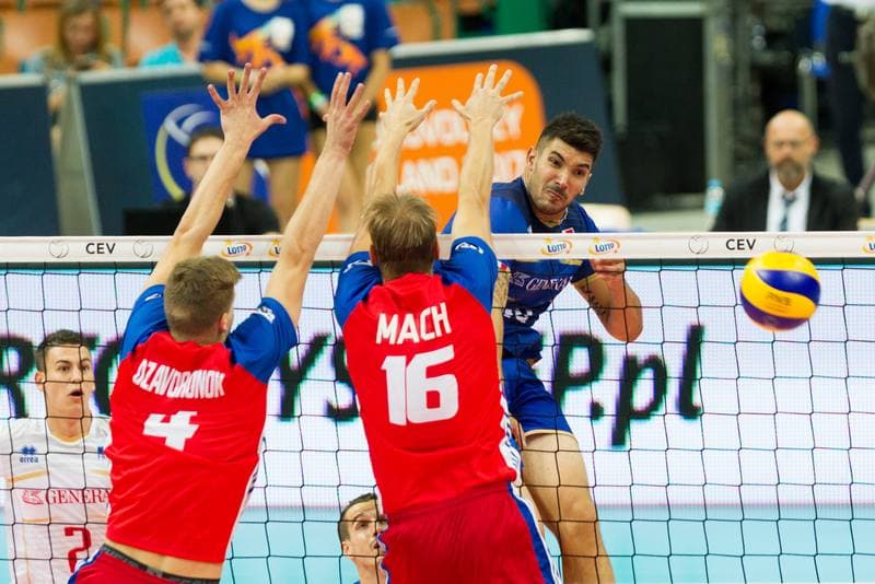 Volleyball. CEV EuroVolley. France - Czech Republic. 30.08.2017