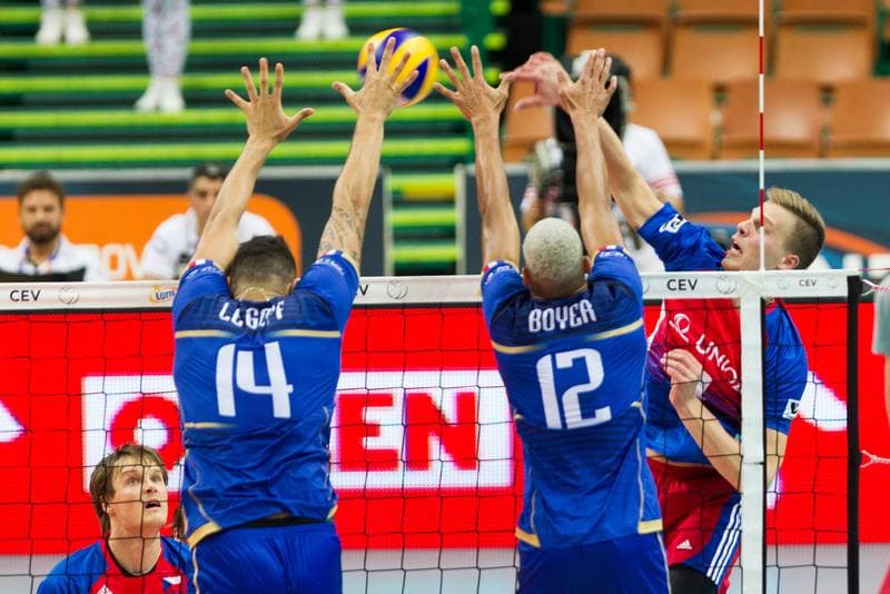 Volleyball. CEV EuroVolley. France - Czech Republic. 30.08.2017
