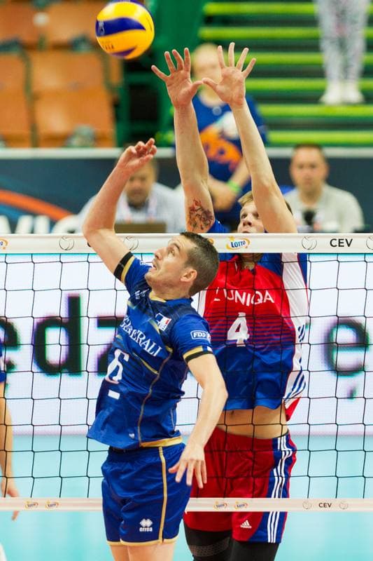Volleyball. CEV EuroVolley. France - Czech Republic. 30.08.2017
