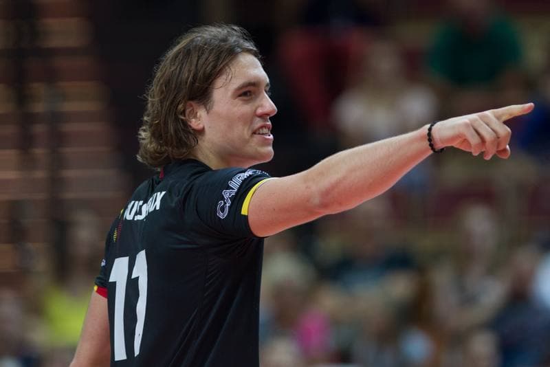 Volleyball. CEV EuroVolley 2017. Belgium - Italy. 31.08.2017