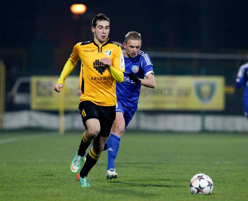 Football. I Liga. GKS Katowice - Miedz Legnica. 29.11.2014
