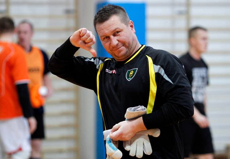 Football. GKS Katowice. Press Conference. 24.01.2015