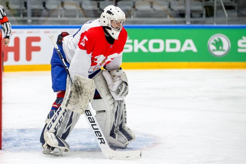 Ice Hockey. World Championship Division 1 Group B. Estonia - Serbia. 30.04.2022