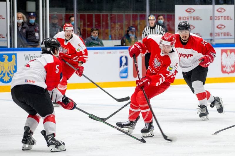 Ice Hockey. World Championship Division 1 Group B. Poland - Japan. 01.05.2022