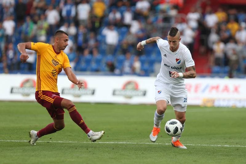 Football. Fortuna:Liga. Banik Ostrava - Dukla Praha. 25.08.2018
