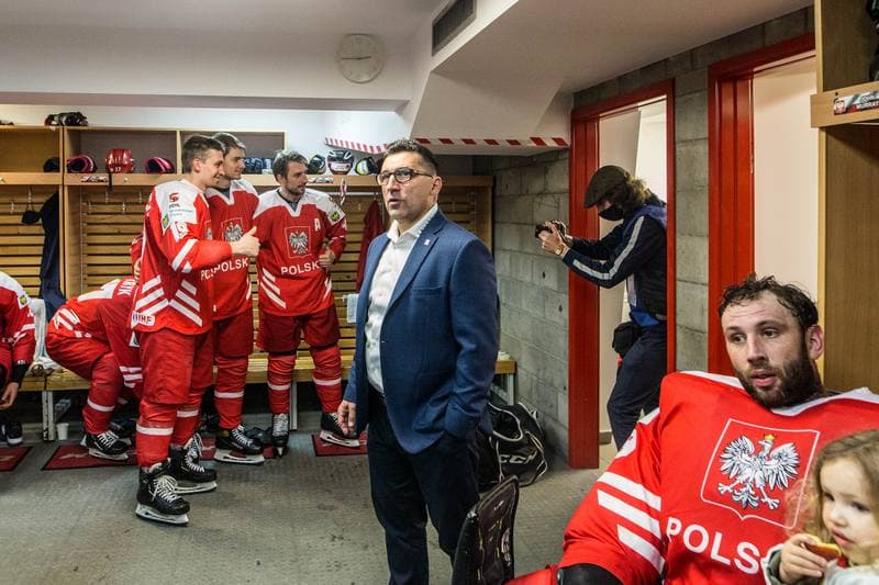 Ice Hockey. World Championship Division 1 Group B. Poland - Japan. 01.05.2022