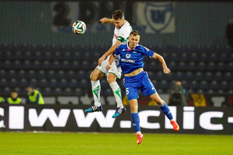 Football. T-Mobile Ekstraklasa. Ruch Chorzow - Lechia Gdansk. 27.02.2015