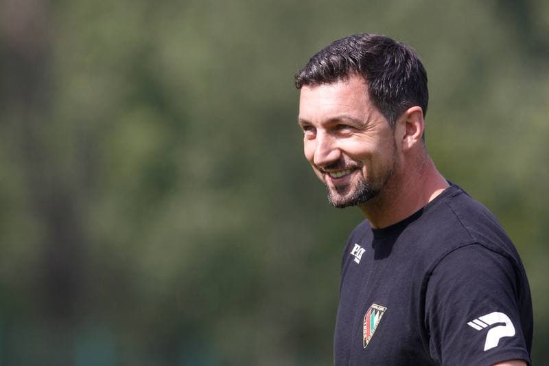 Football. Zaglebie Sosnowiec. Training. 06.09.2018