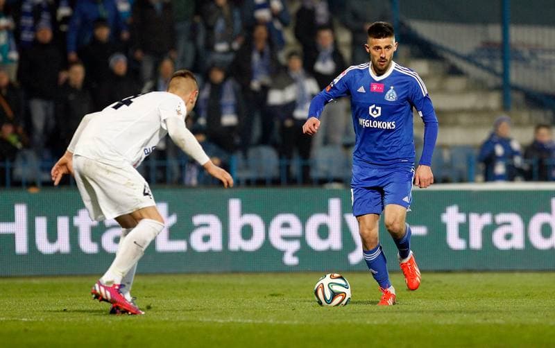 Football. T-Mobile Ekstraklasa. Ruch Chorzow - Pogon Szczecin. 06.03.2015
