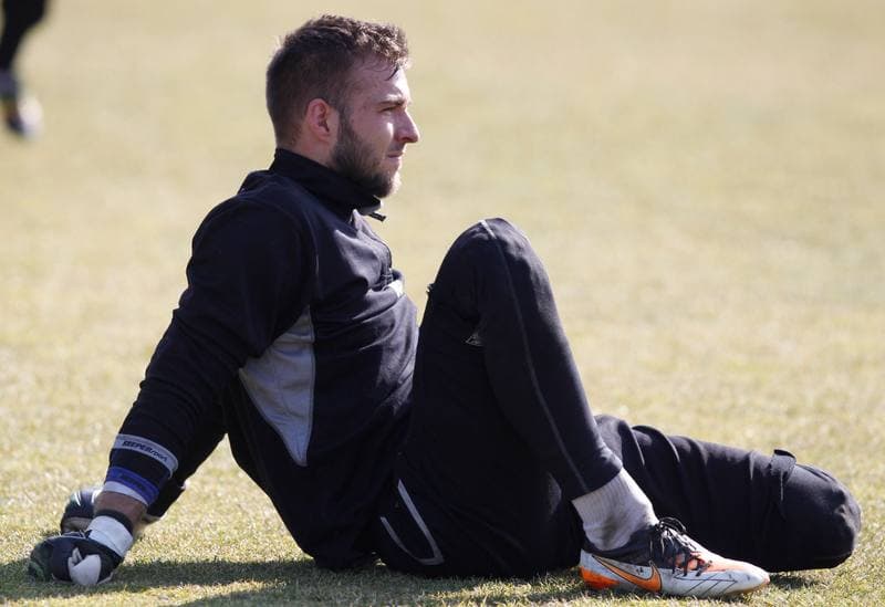 Football. GKS Katowice. Training. 07.08.2014