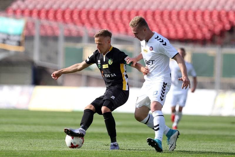Football. Fortuna I Liga. GKS 1962 Jastrzebie - Garbarnia Krakow. 15.09.2018
