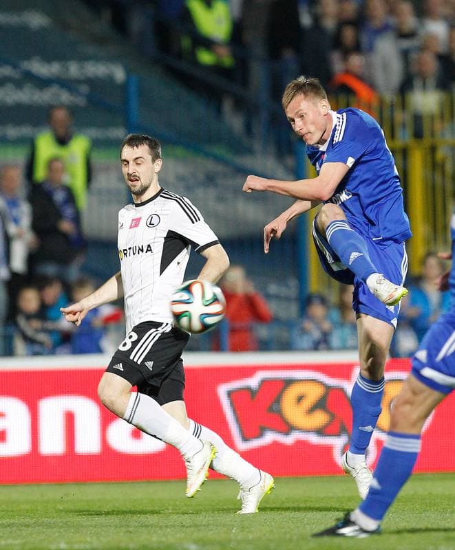 Football. T-Mobile Ekstraklasa. Ruch Chorzow - Legia Warsaw. 24.04.2015