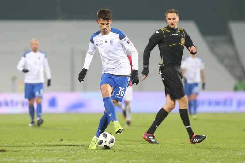 Football. Lotto Ekstraklasa. Zaglebie Sosnowiec - Lech Poznan. 16.12.2018