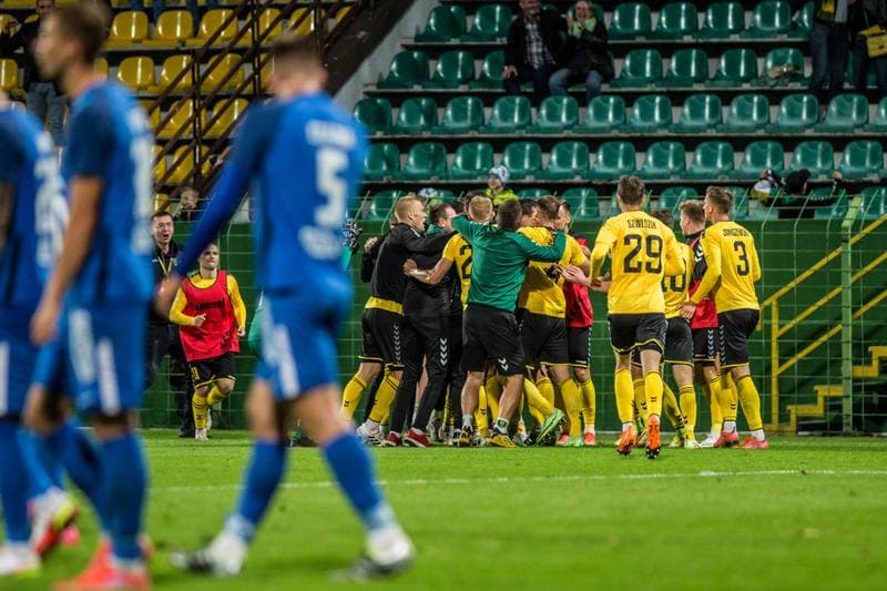 Football. Fortuna I Liga. GKS Katowice - Stomil Olsztyn. 03.10.2021